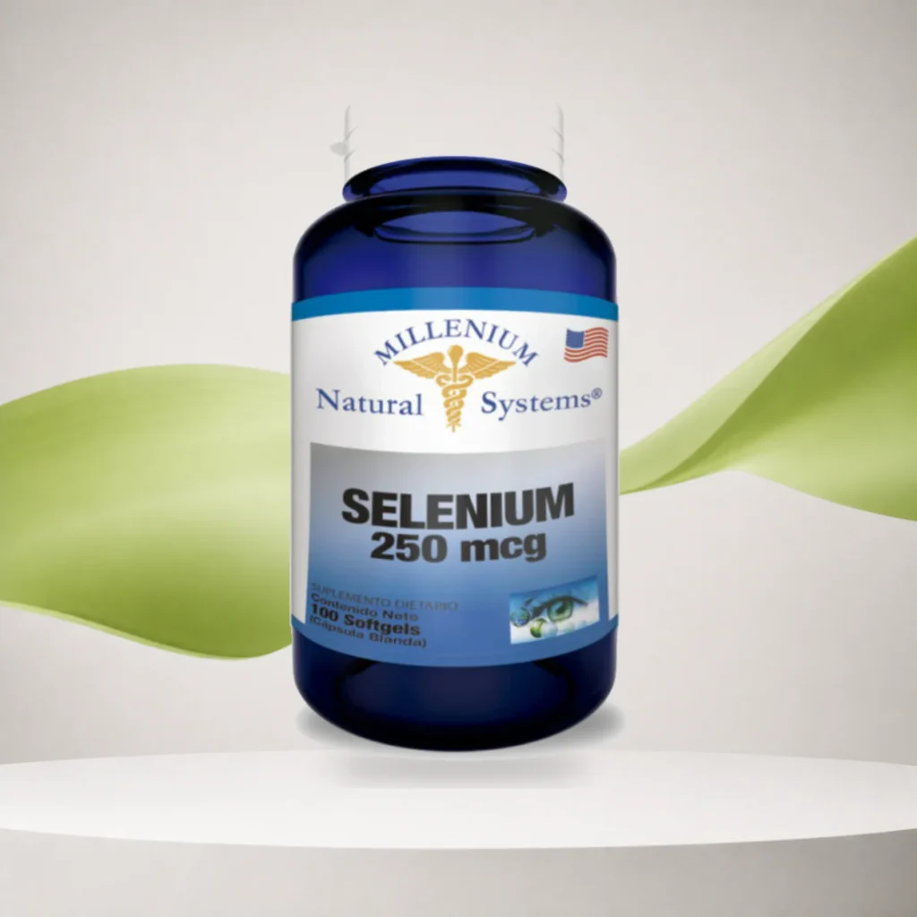 Selenium 250mg 100 Softgels Natural Systems