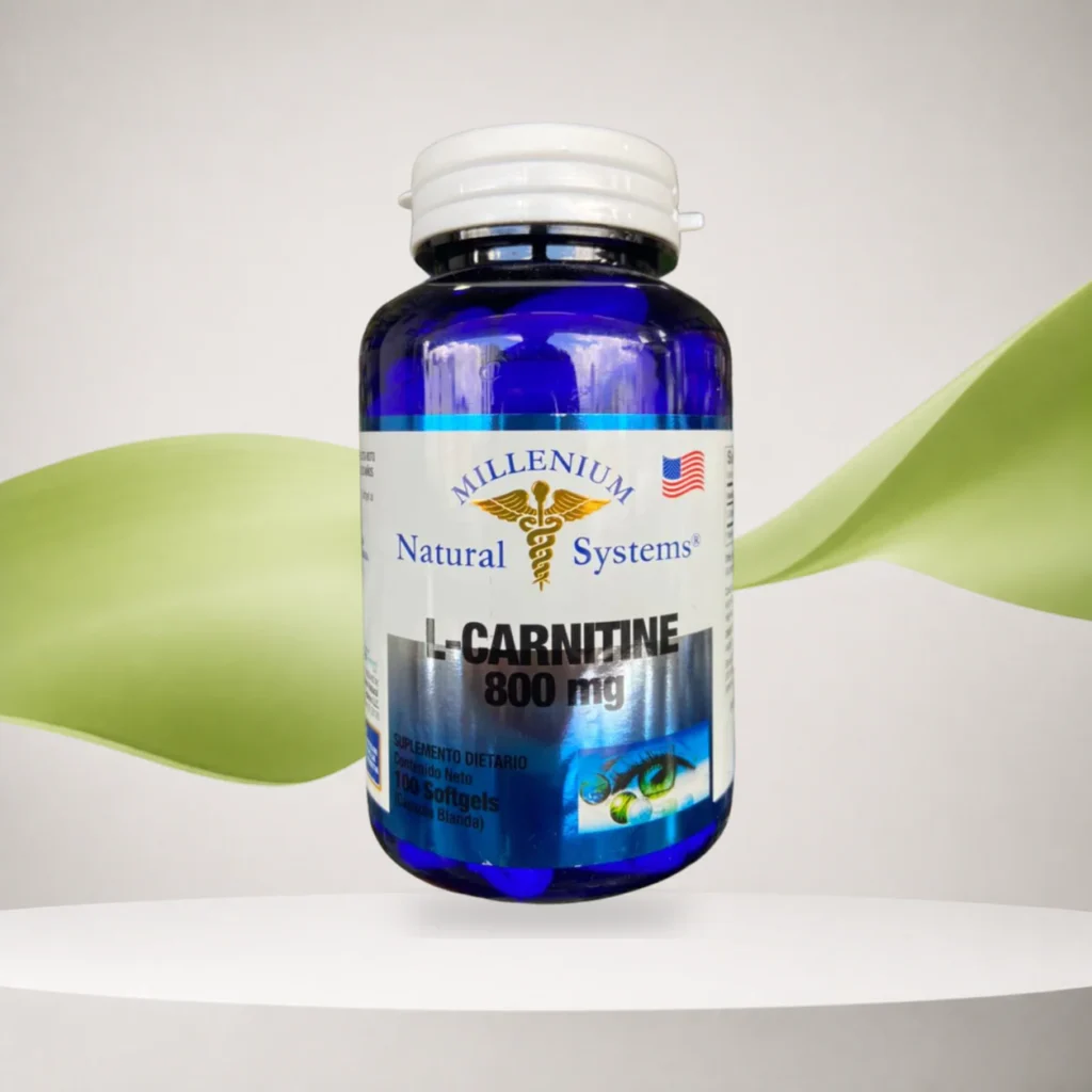 L-Carnitina 800mg X 100 Cápsulas Blandas - Natural Systems