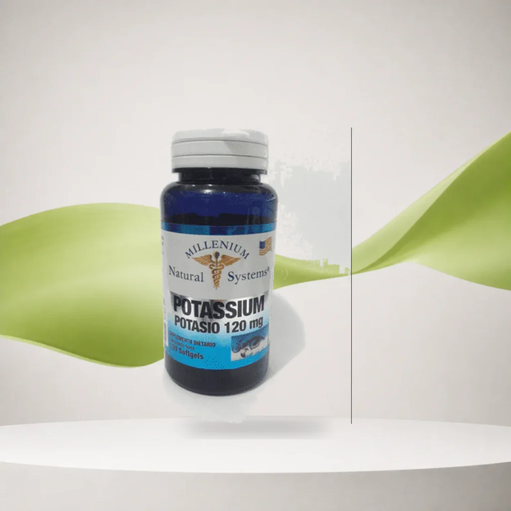 Potasio 120mg 100 Softgels Natural systems