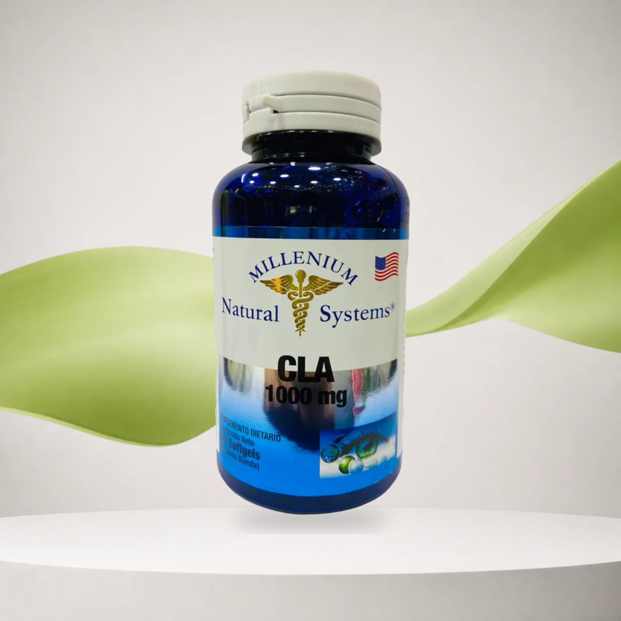 Cla 1000mg 90 Cáps Natural Systems