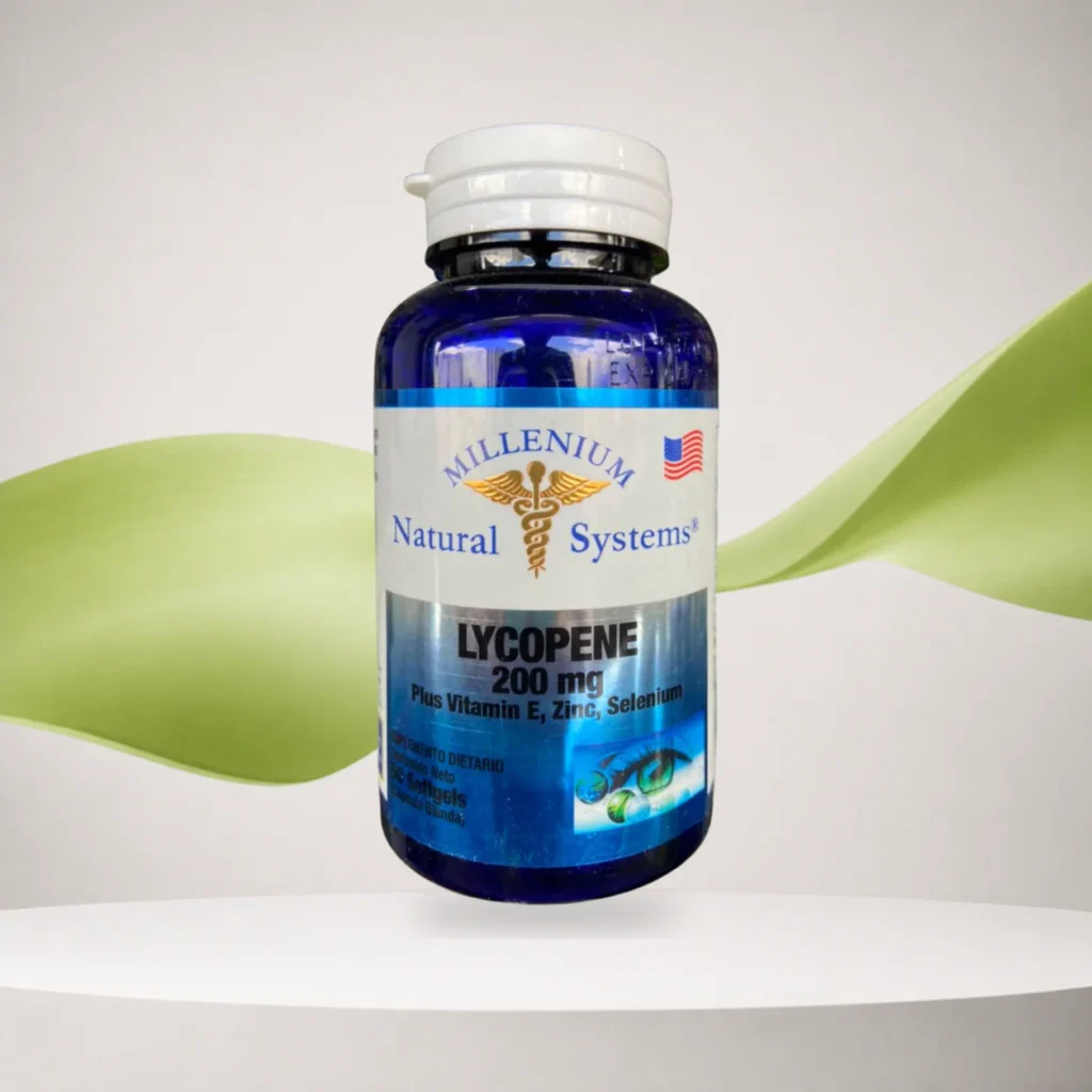 Lycopene 200mg Plus 50 Softgels Licopeno Natural Systems