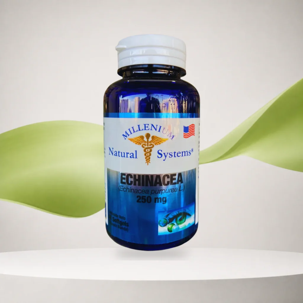 Echinacea 250mg 60 Cáps Natural Systems