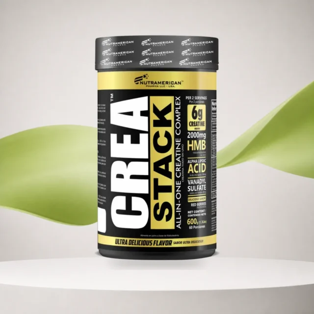 Crea Stack Creatina Monohidrato y HMB 1,3 Lbs