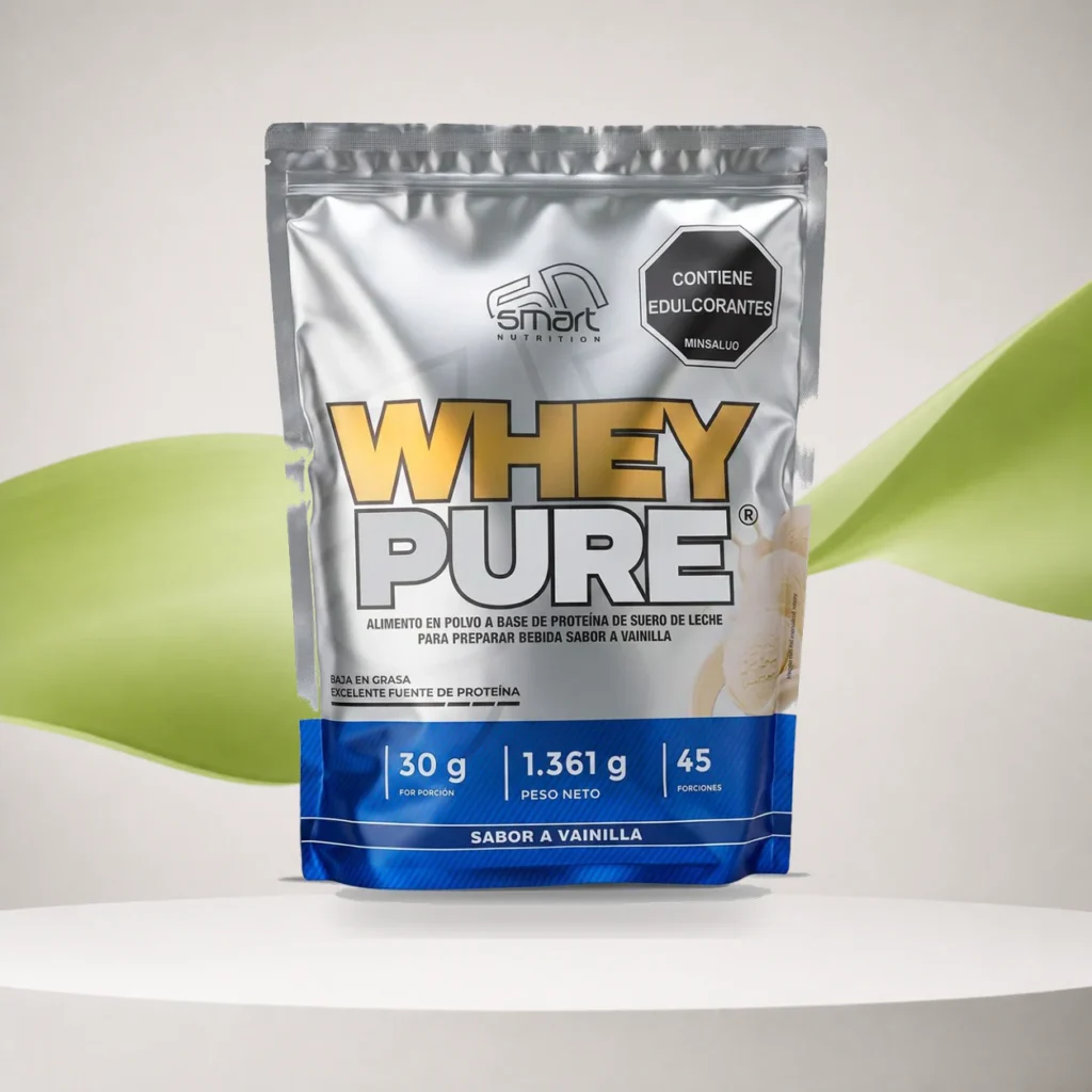 Whey Pure 3 Libras Proteina de Suero Smart Nutrition