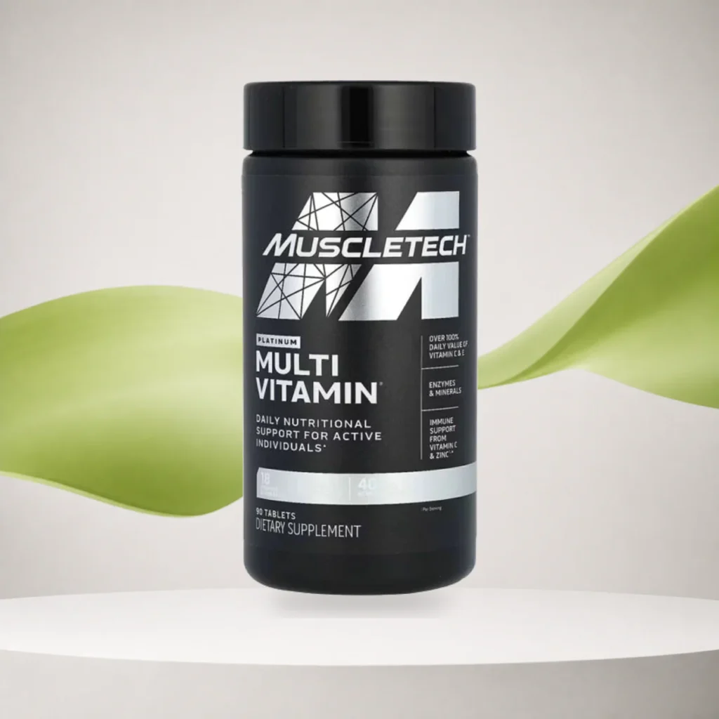 Multivitaminico Platinum Muscletech 90 tabletas