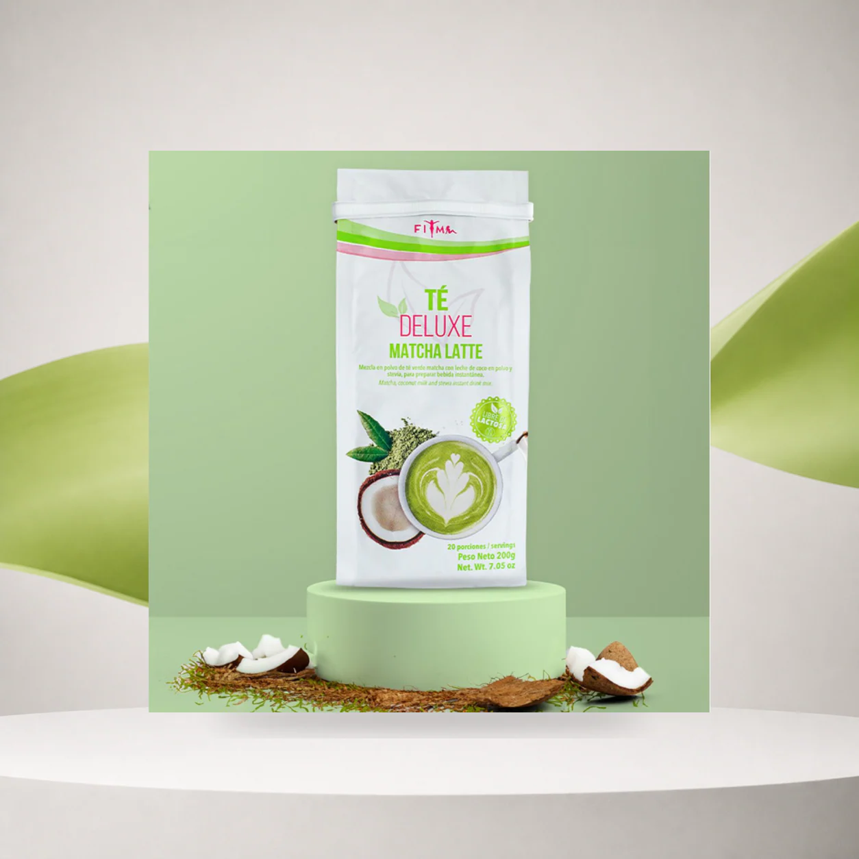 Te Deluxe Matcha Latte - Fitme
