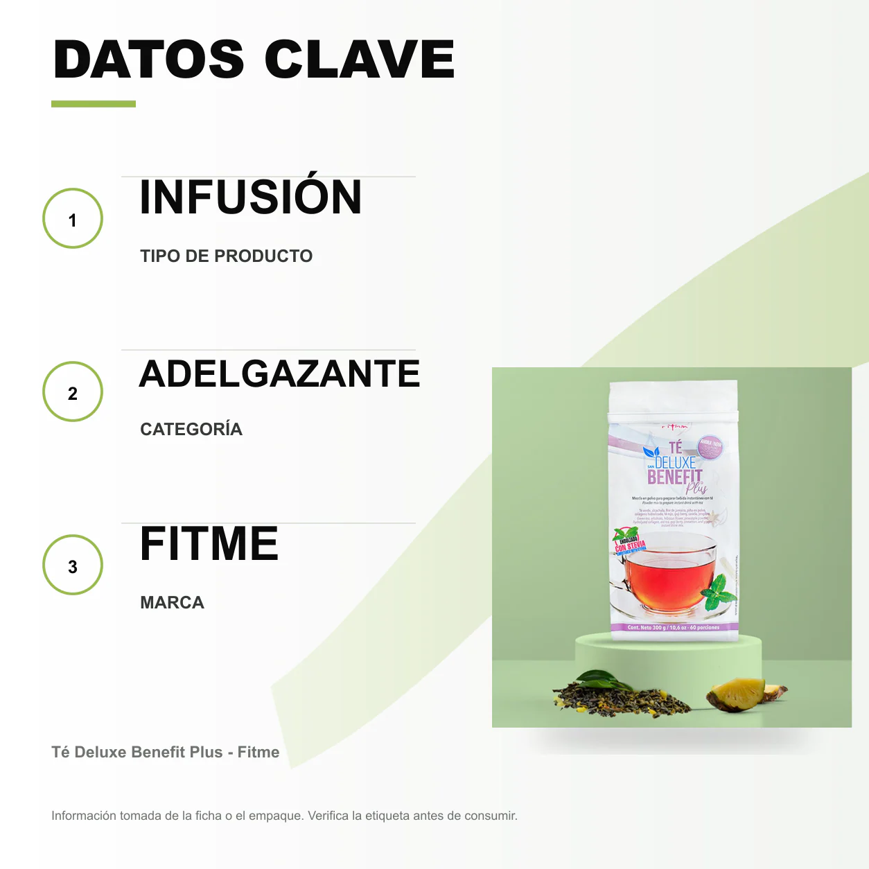 Té Deluxe Benefit Plus - Fitme - Image 2