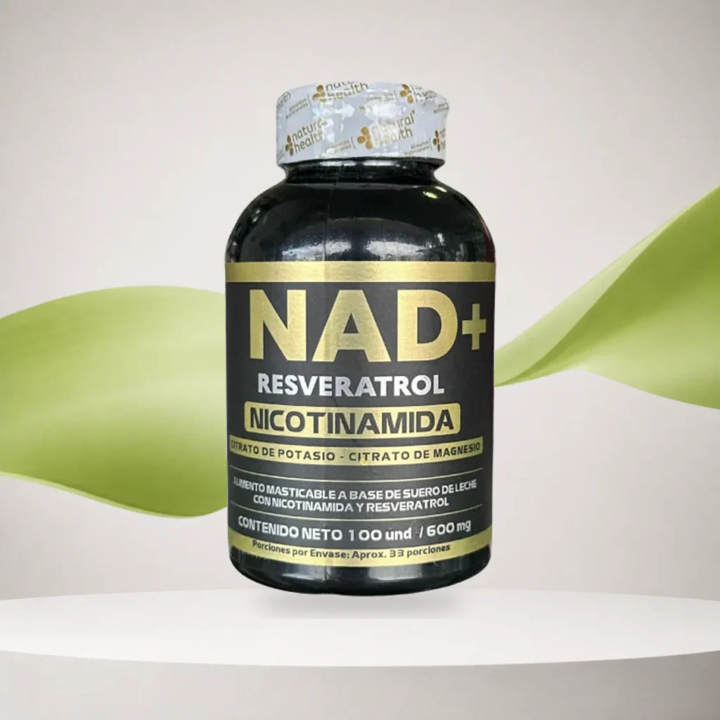 NAD + Resveratrol 100 tabletas Natural Health