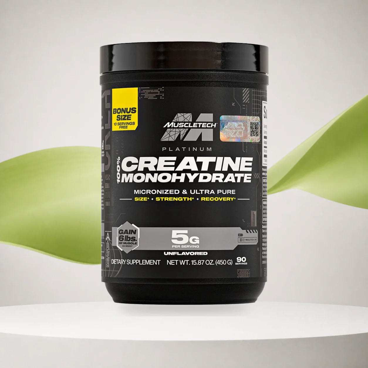 Platinum Creatina Monohidratada 400gr Muscletech