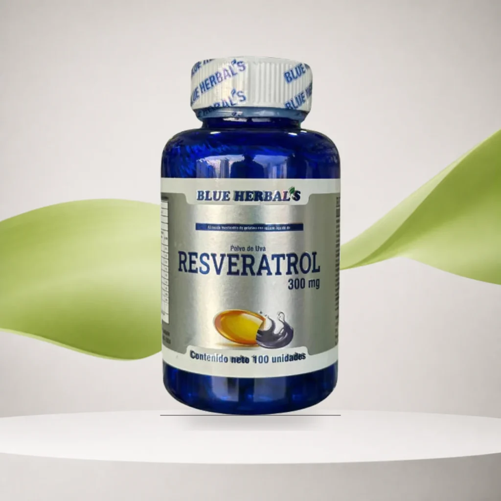 Resveratrol 300mg 100 Caps Blue Herbals