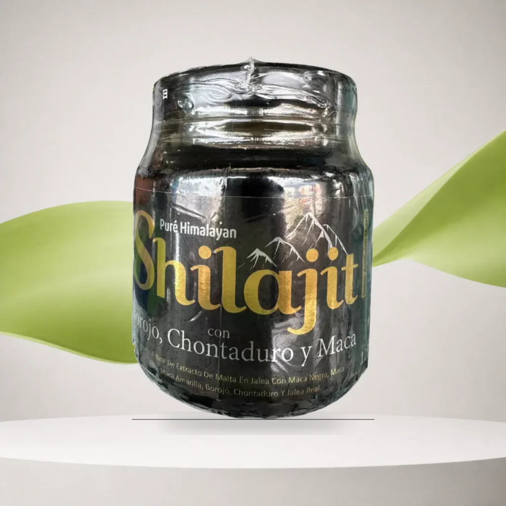 Shilajit con Borojo Chontaduro y Maca 125ml