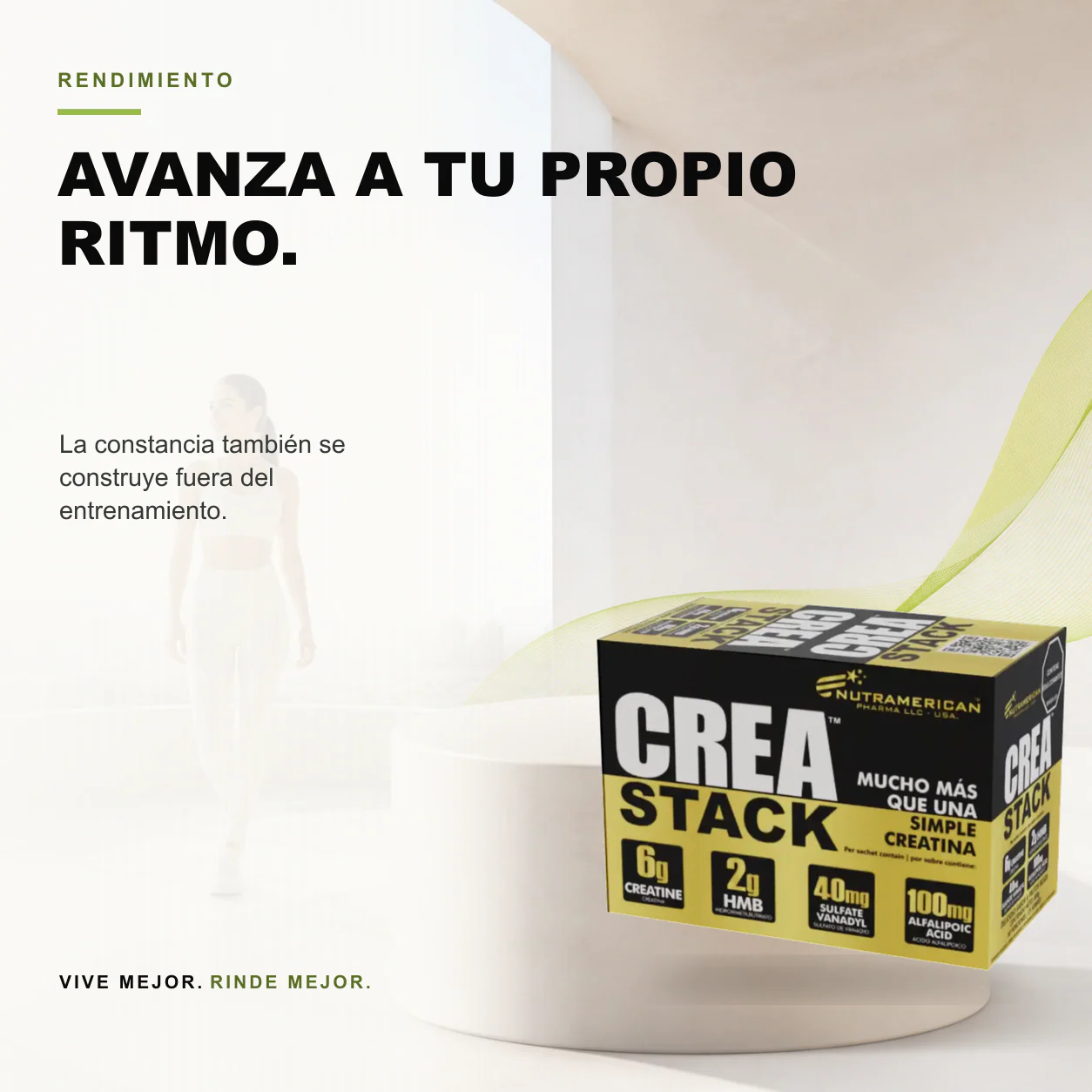 Crea Stack Sachet Creatina Monohidratada 6gr - Image 3