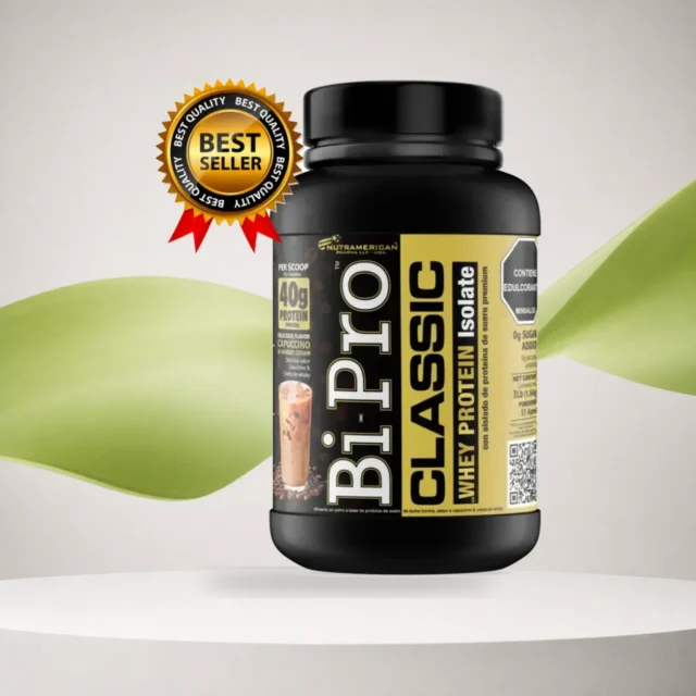 Bipro Classic 3lbs Proteina limpia Sabor Capuchino