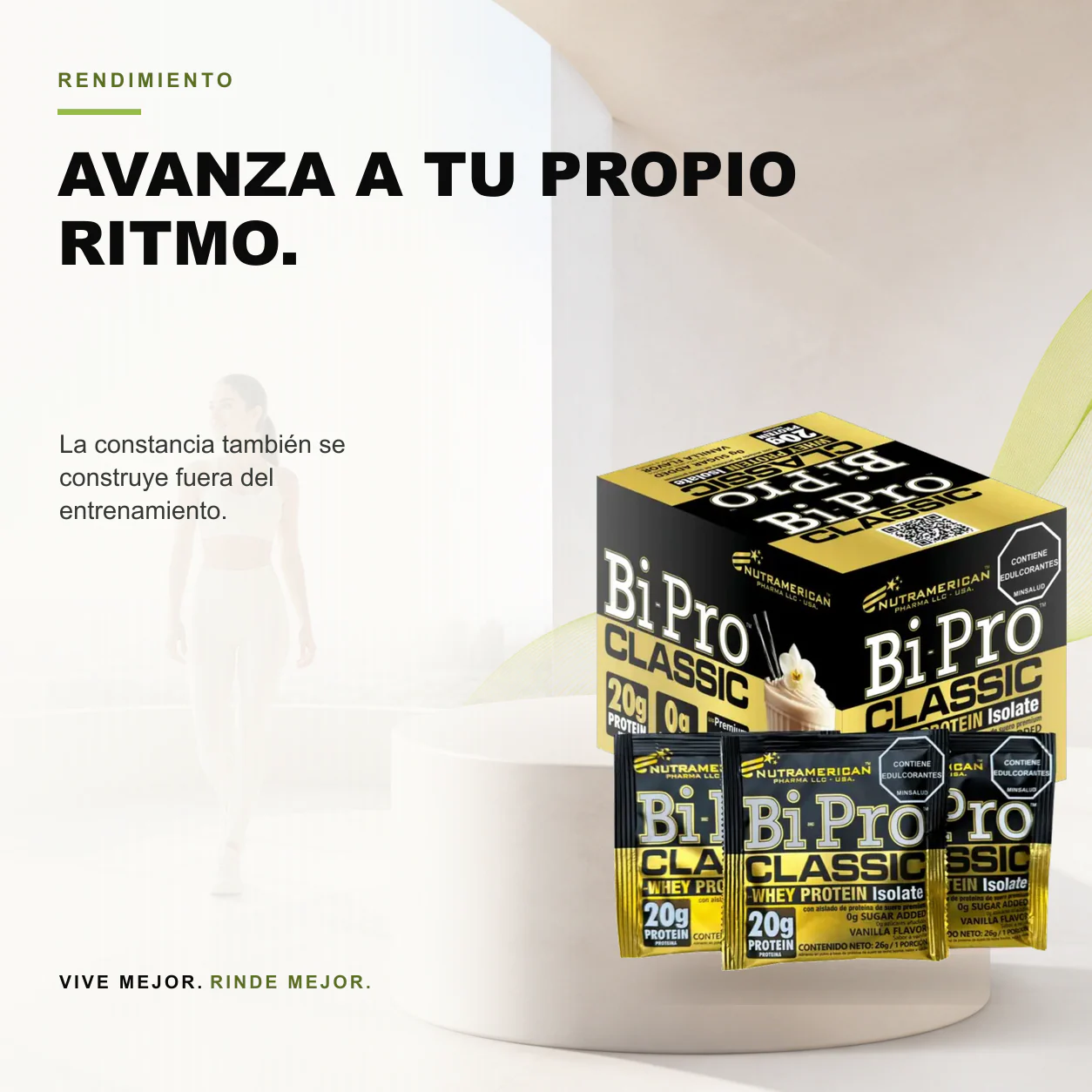 Bipro Classic 18 Sachets - Vainilla Proteina limpia - Image 3