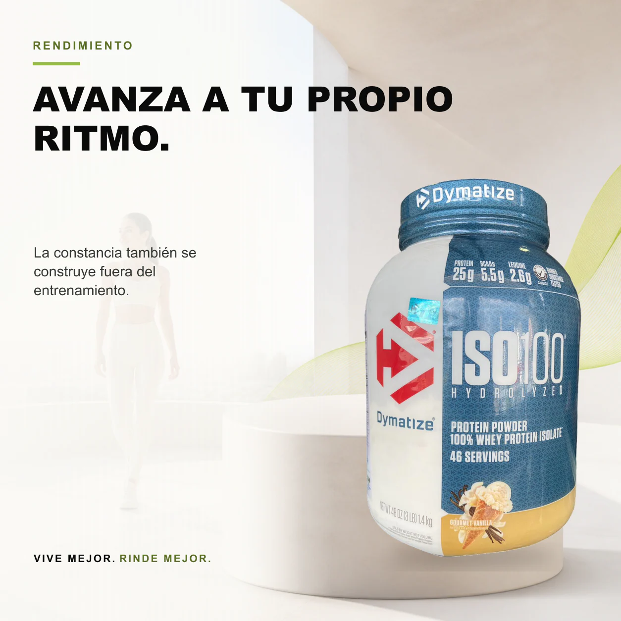 ISO 100 Proteina 3 libras Dymatize - Image 3