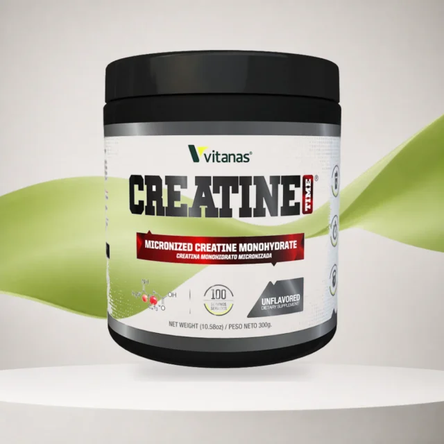 Creatine Time Creatina Monohidratada Micronizada 300gr Vitanas