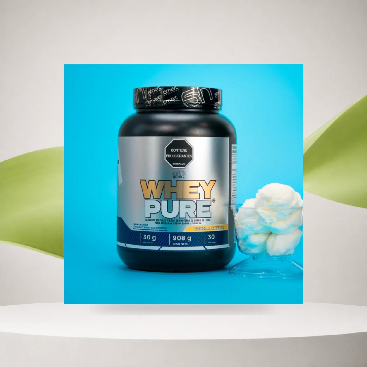 Whey Pure 2 Libras Proteina de Suero Smart Nutrition