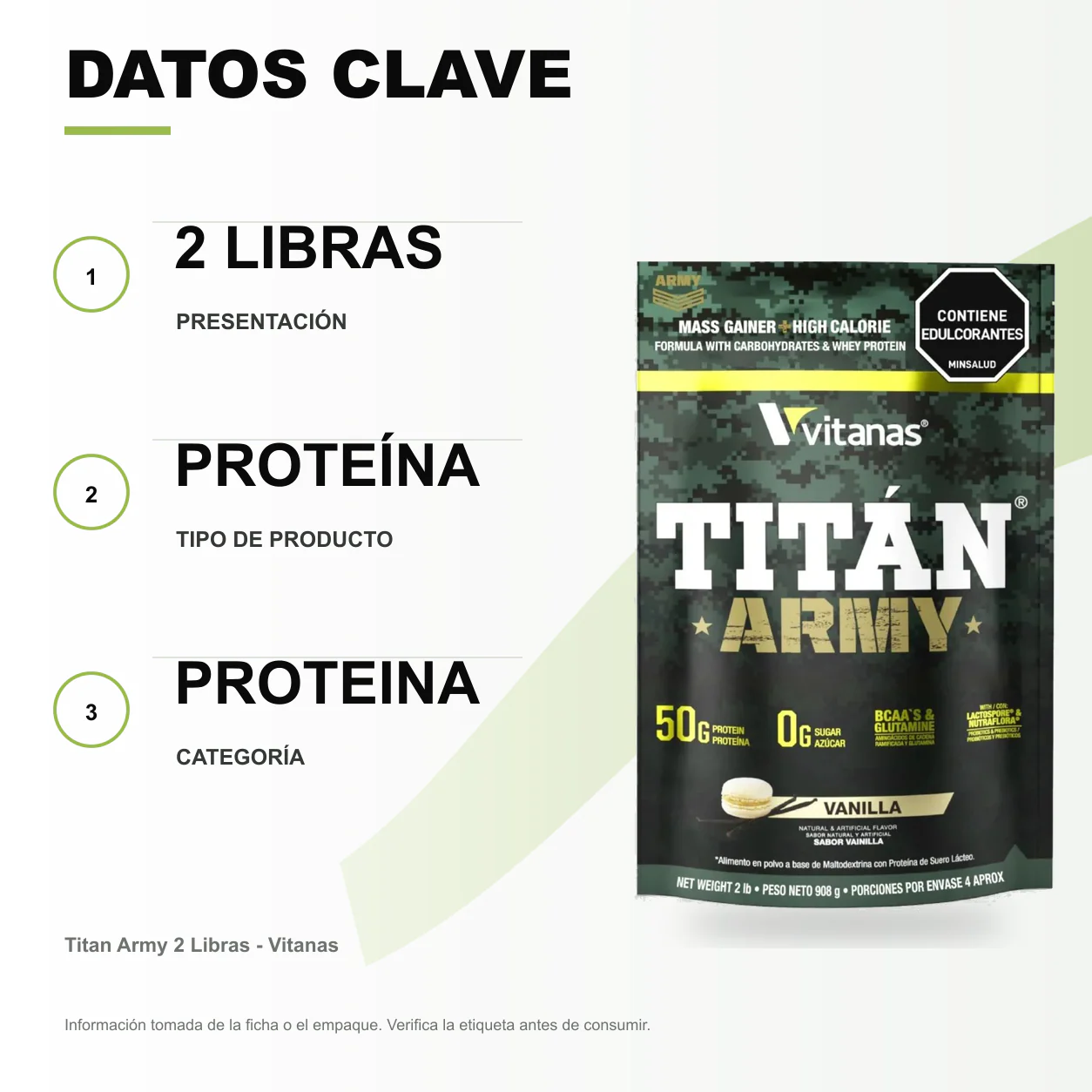 Titan Army 2 Libras - Vitanas - Image 2
