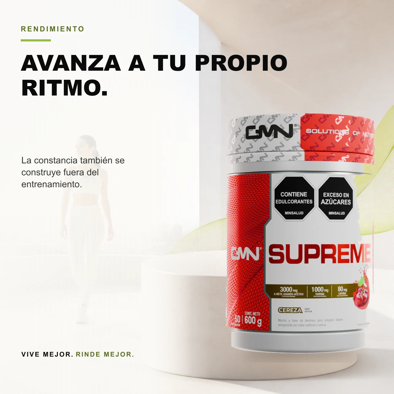 Supreme Creatina Monohidratada 600gr Gmn - Image 3