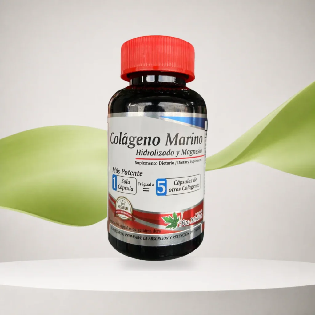 Colageno Marino Hidrolizado 90 Caps Fito Medic`s