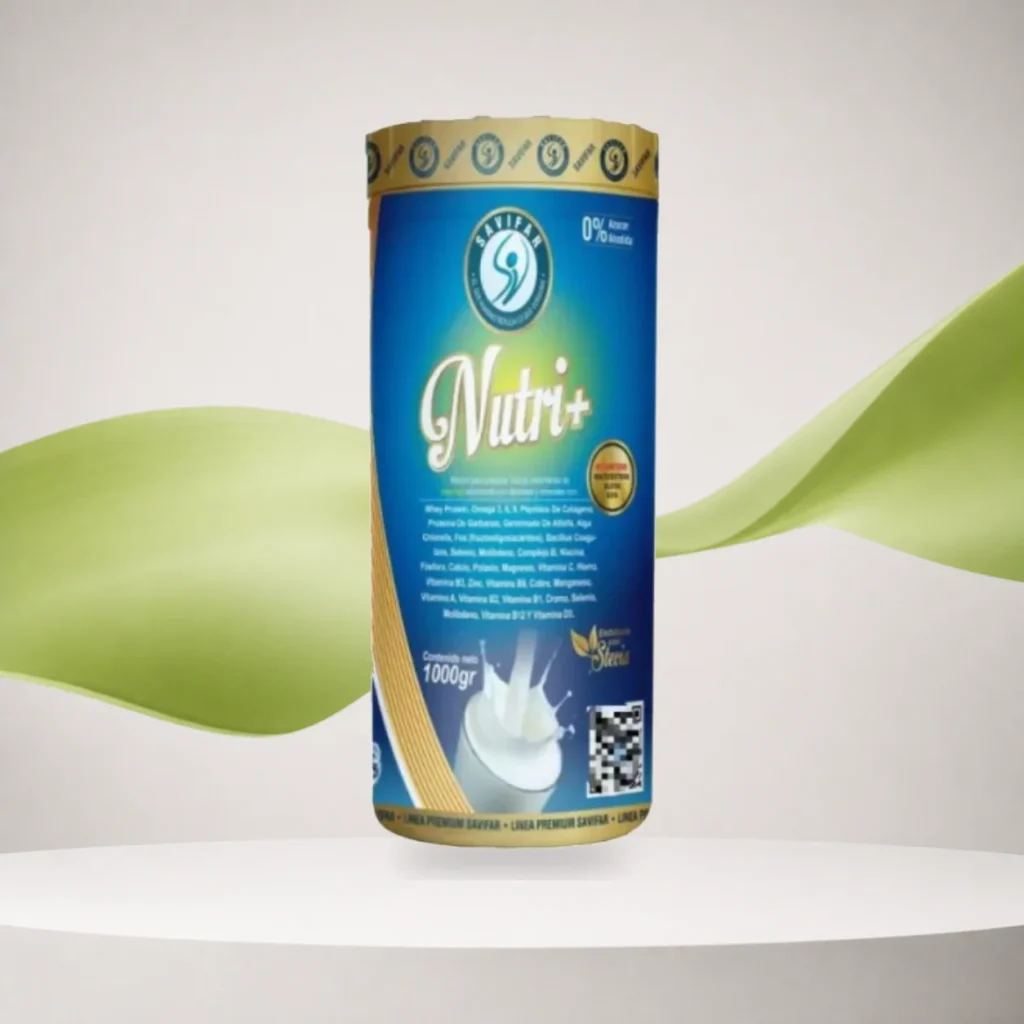 Nutri+ con Whey Protein 1000gr Savifar