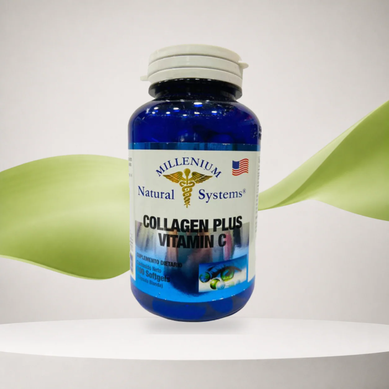 Colageno Plus Vitamina C x100 Softgels Natural Systems