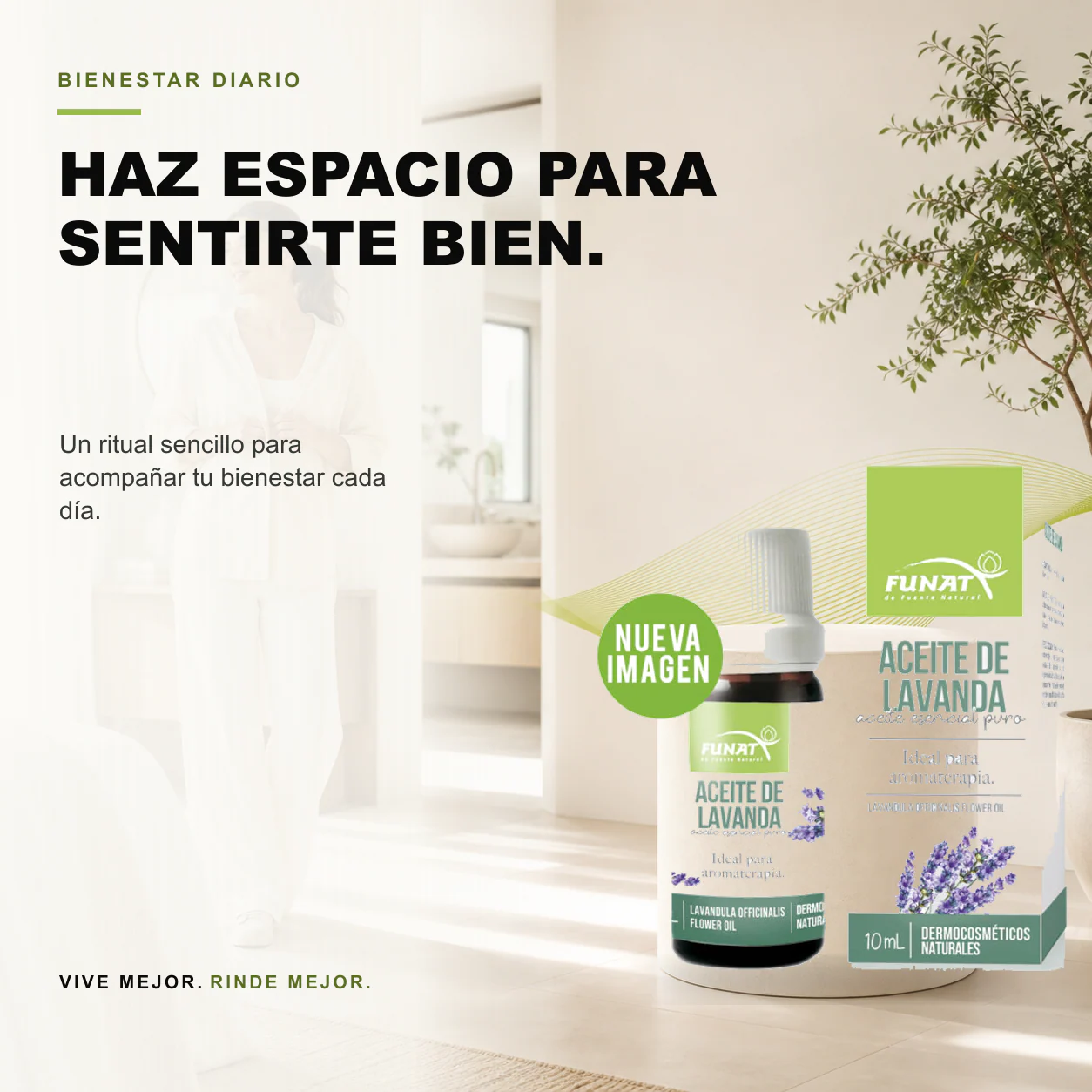 Aceite Esencial de Lavanda 10ml Funat - Image 3
