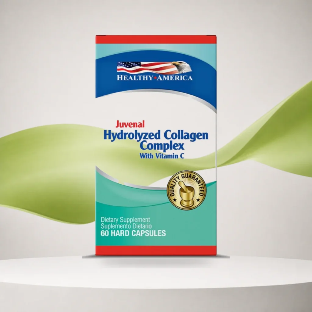 Colageno Hidrolizado 1500mg con Vitamina C 60 Capsulas