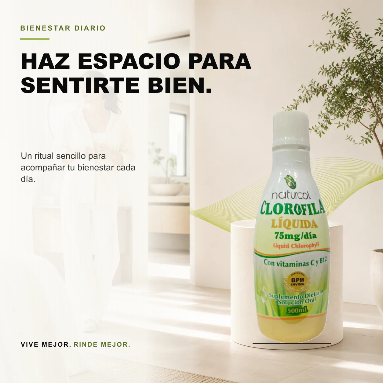 Clorofila Liquida 500ml Naturcol - Image 3