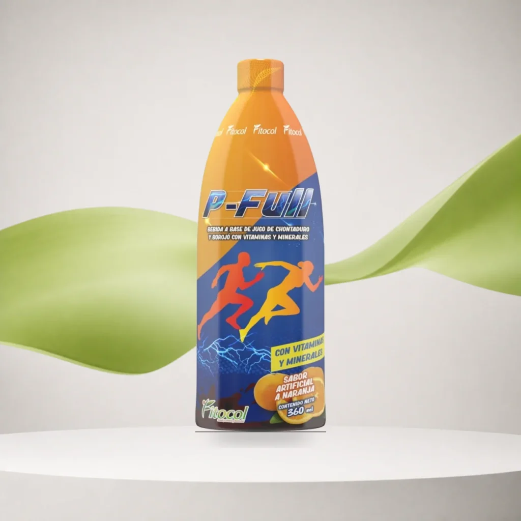 P-Full Jarabe Multivitaminico con Chontaduro y Borojo 360ml