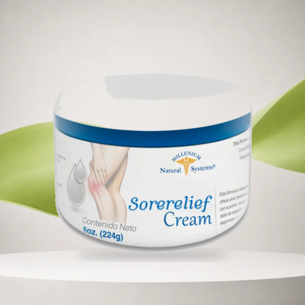 Sorerelief Crema para Dolores Articulares 8 oz Natural systems