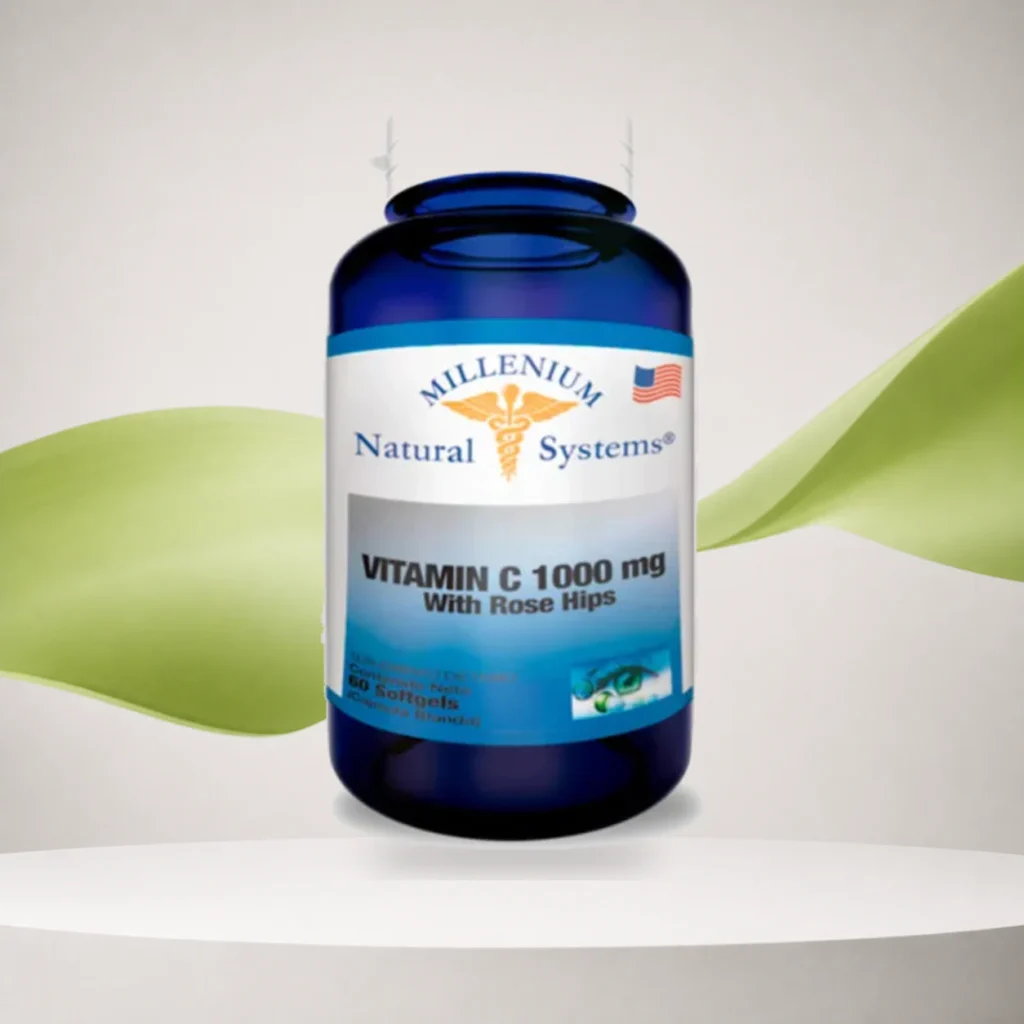 Vitamina C 1000mg 60 Cápsulas Natural Systems