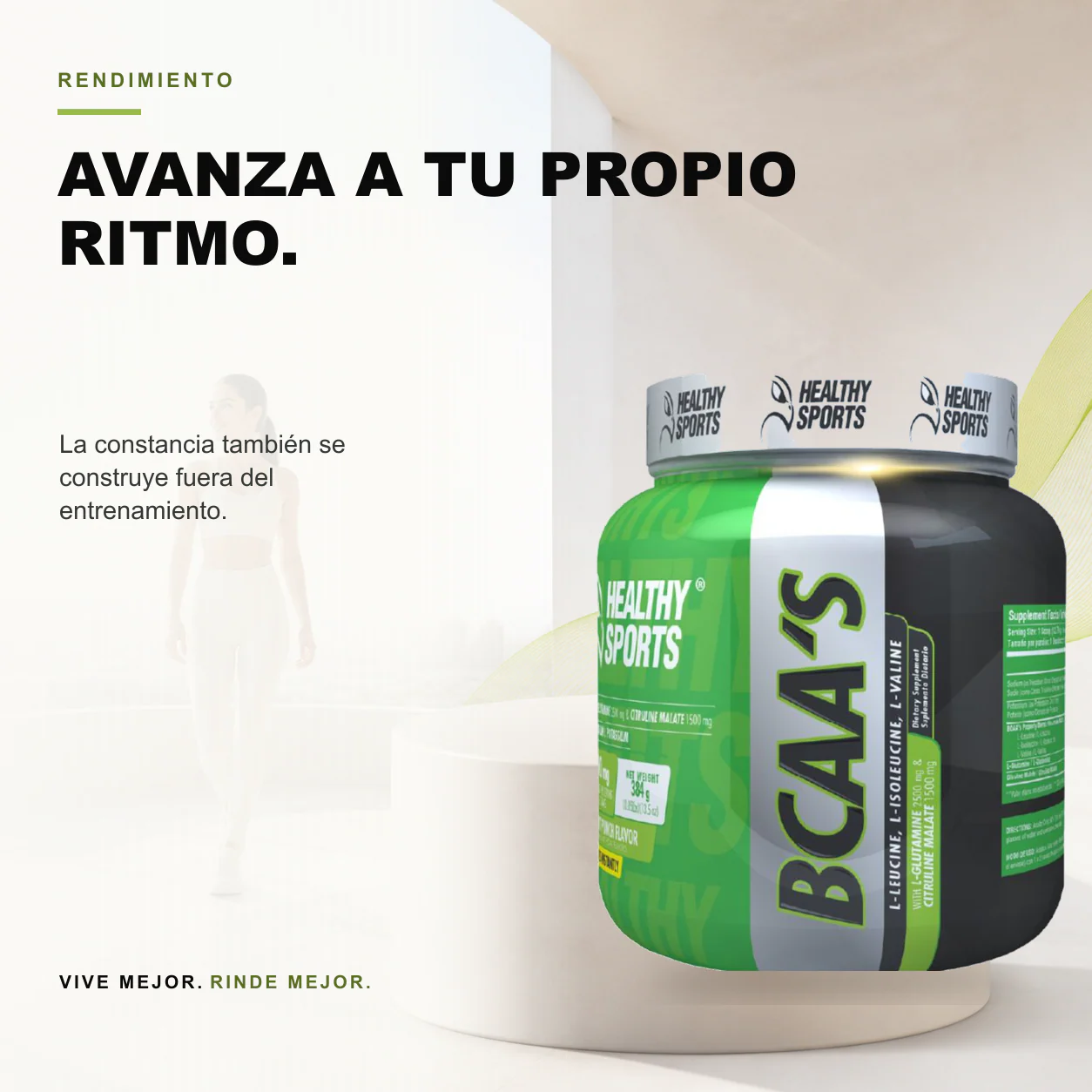 Bcaa´s Aminoacidos 30 Servicios - Healthy Sports - Image 3