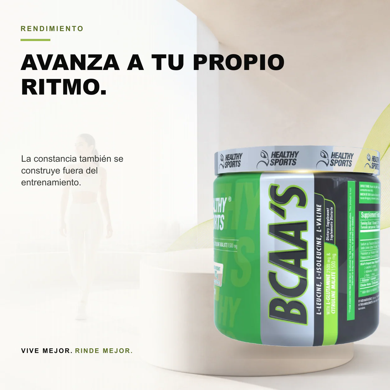 Bcaa´s Aminoacidos 15 Servicios - Healthy Sports - Image 3