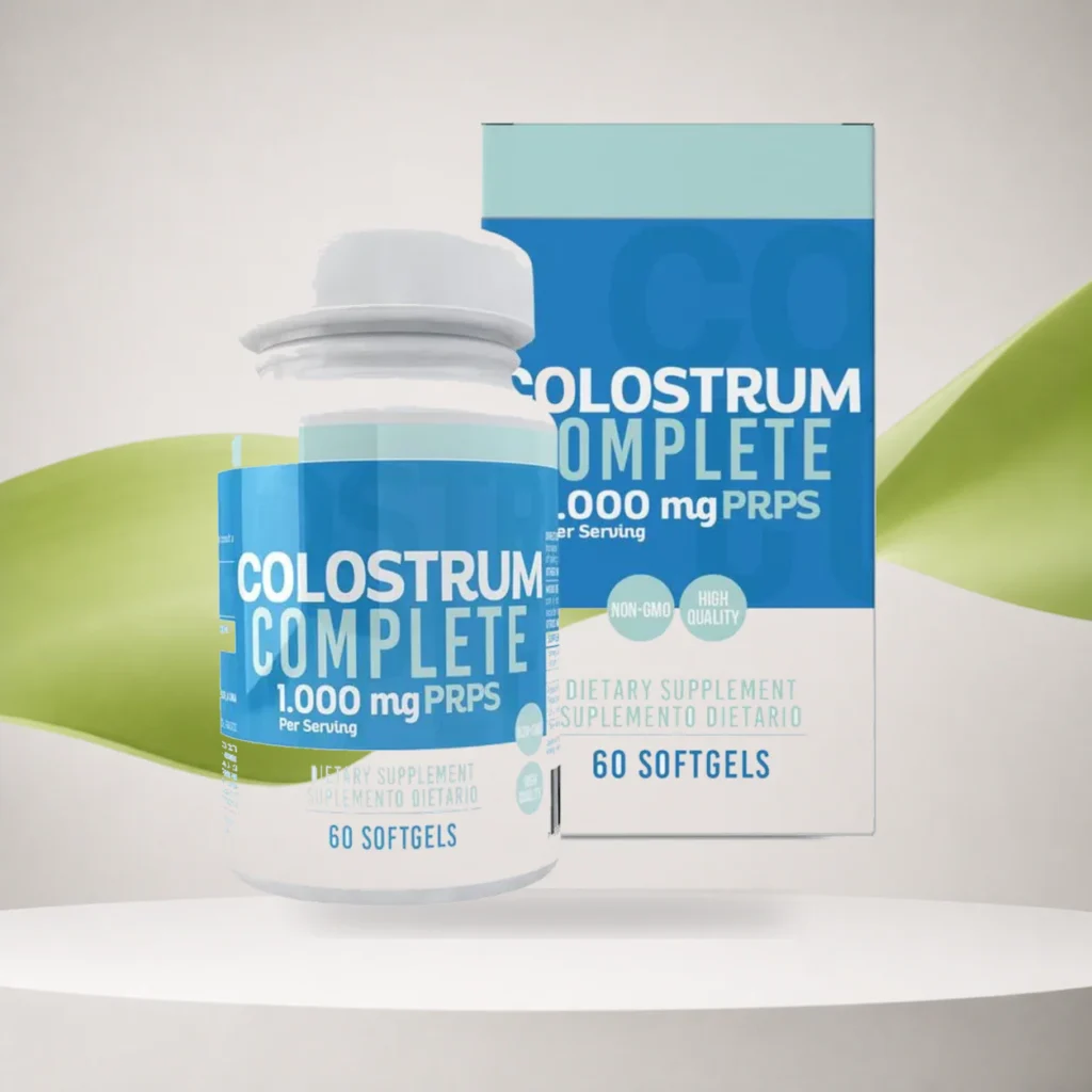 Colostrum Complete 60 Cápsulas Blandas Healthy America
