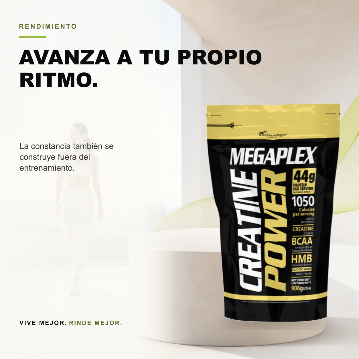 Megaplex Creatine Power 2 Libras Nutramerian Pharma - Image 3