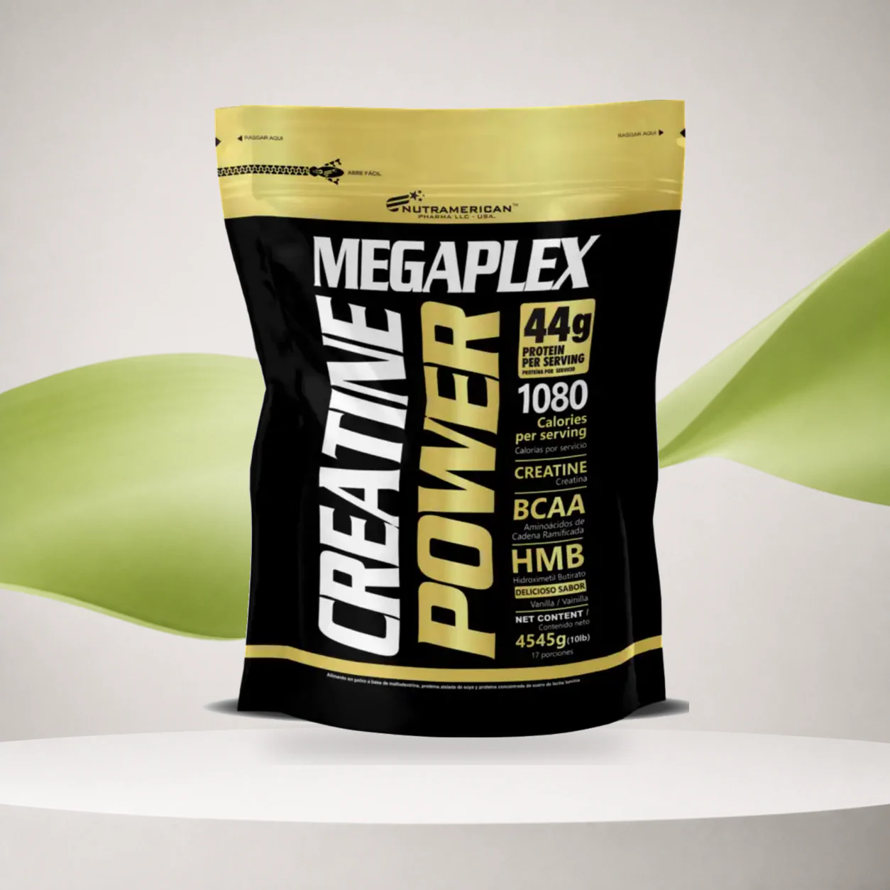 Megaplex Creatine Power 10 Libras - Nutramerican Pharma