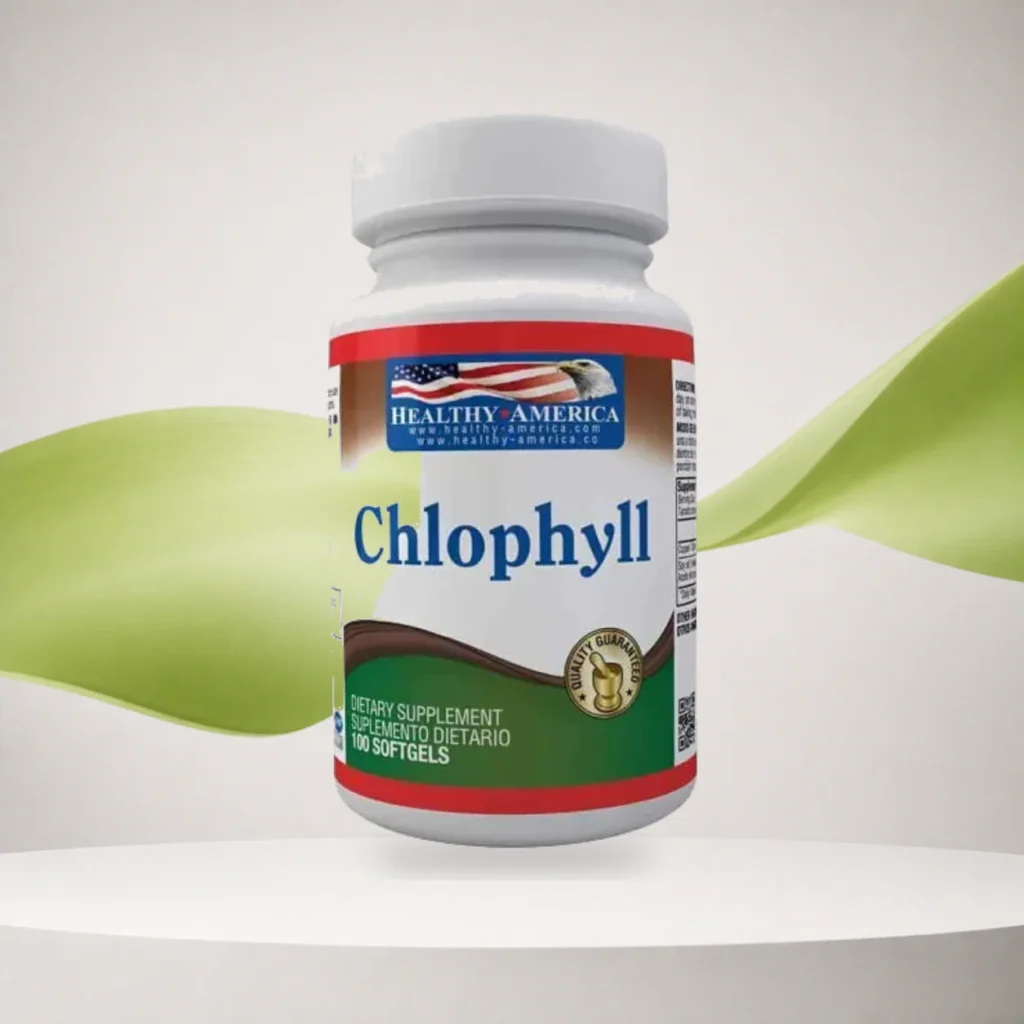Clorofila Chlophyll Americana 200mg X100 Cáp Healthy America