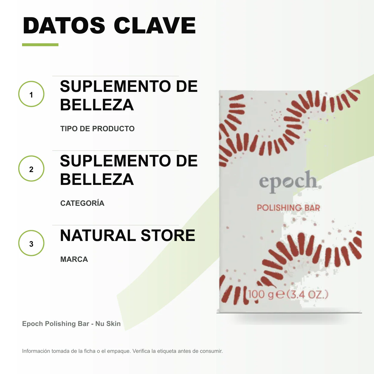 Epoch Polishing Bar - Nu Skin - Image 2