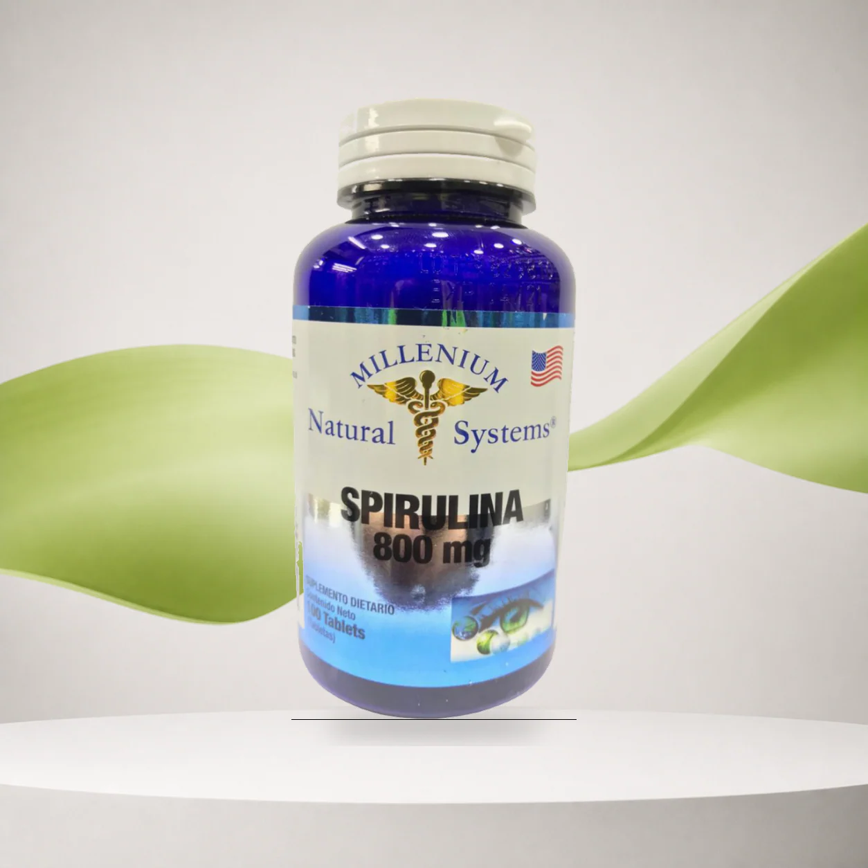 Spirulina 800mg Espirulina X100 Tab Systems