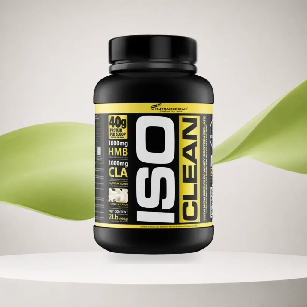 Iso Clean Proteina Limpia Con Cla Y Hmb 2 Libras