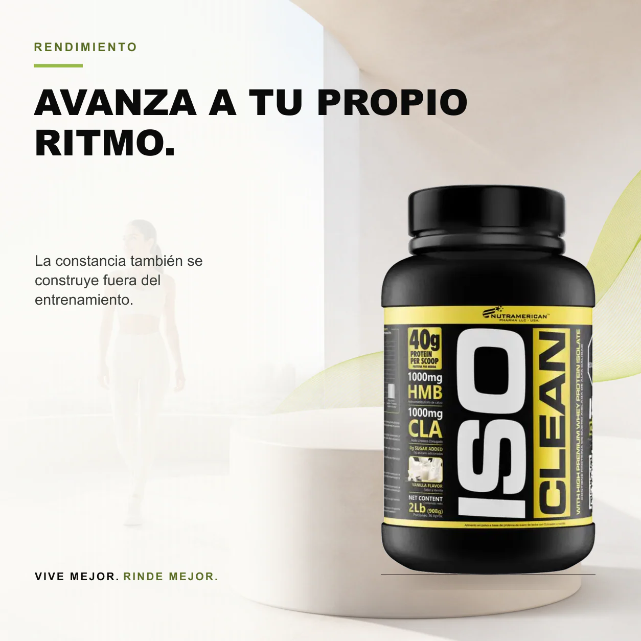 Iso Clean Proteina Limpia Con Cla Y Hmb 2 Libras - Image 3