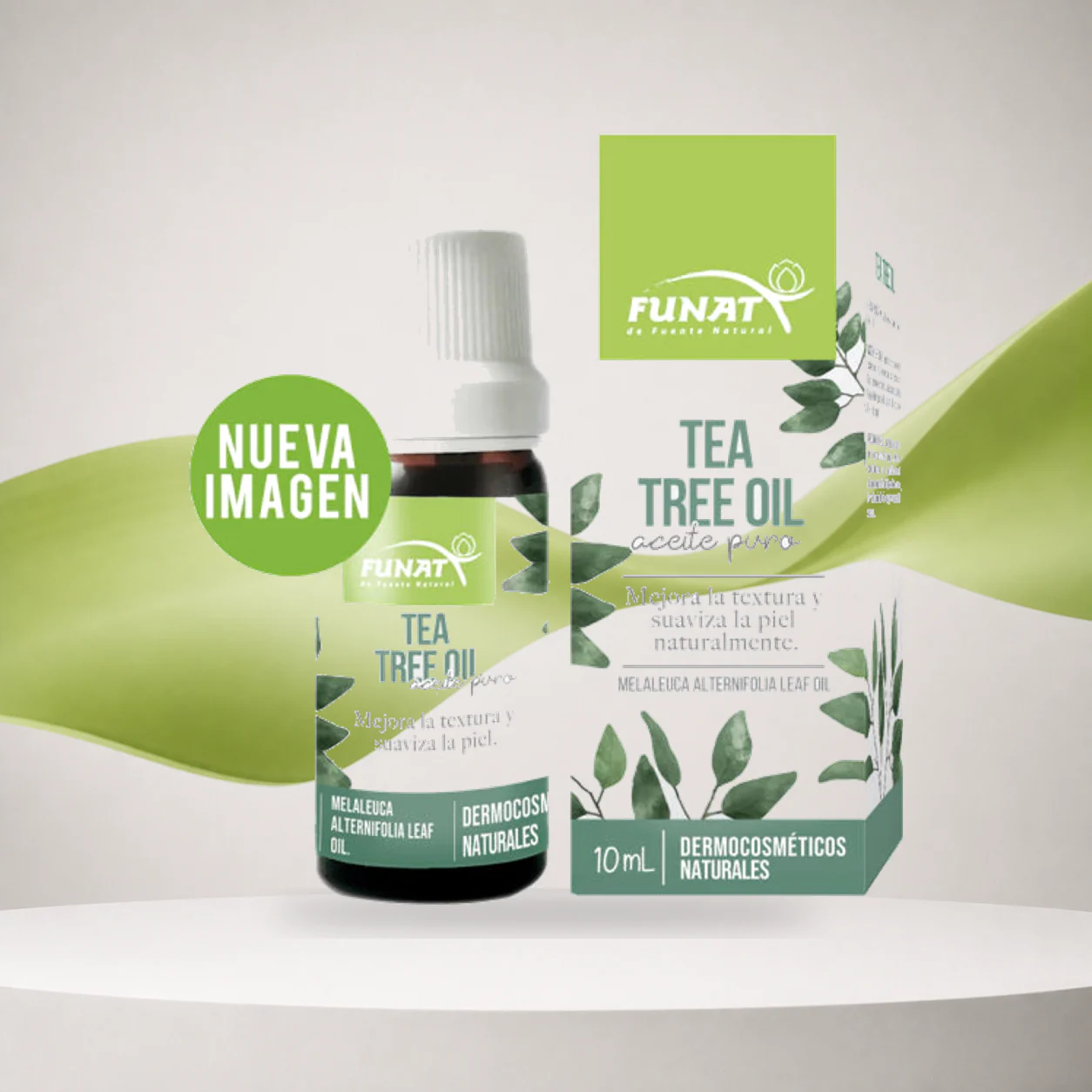 Aceite de Arbol del Té Verde (Tea Tree Oil) x10ml - Funat