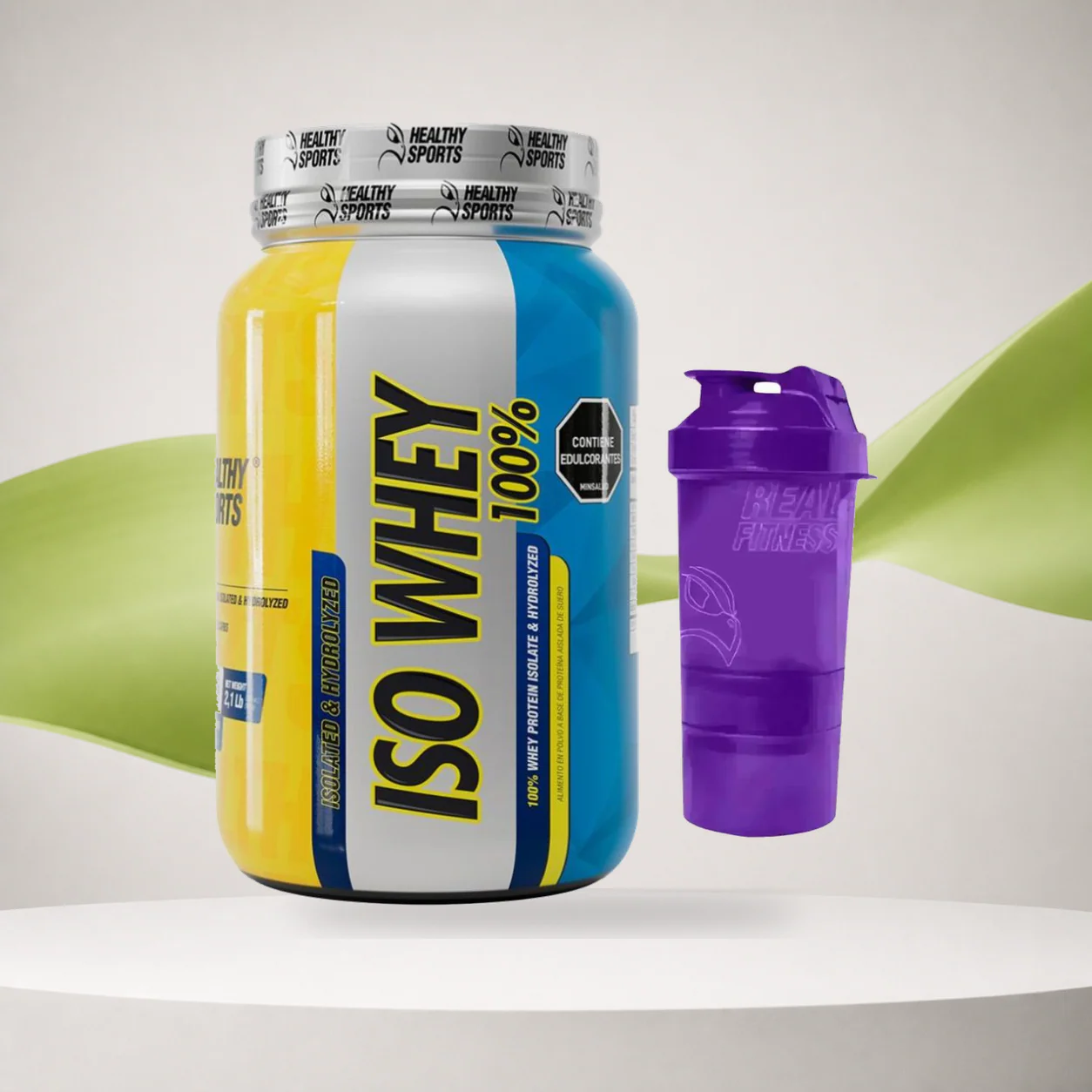 Iso Whey 100% Proteina Hidrolizada 2 Libras - Healthy Sports