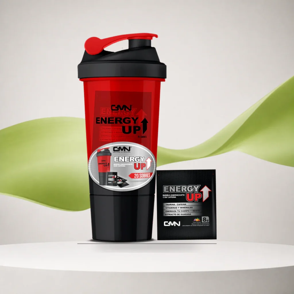 Energy Up Taurina, Cafeina Shaker X20 Sobres Gmn