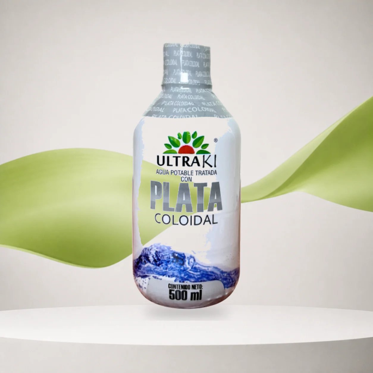 Plata Coloidal 500ml 10ppm 99.99% De Pureza Ultraki