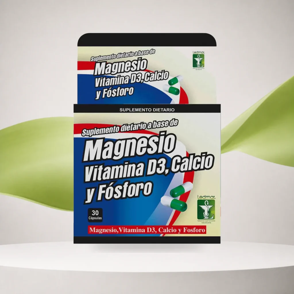 Cloruro de Magnesio  30 cápsulas  Ledmar