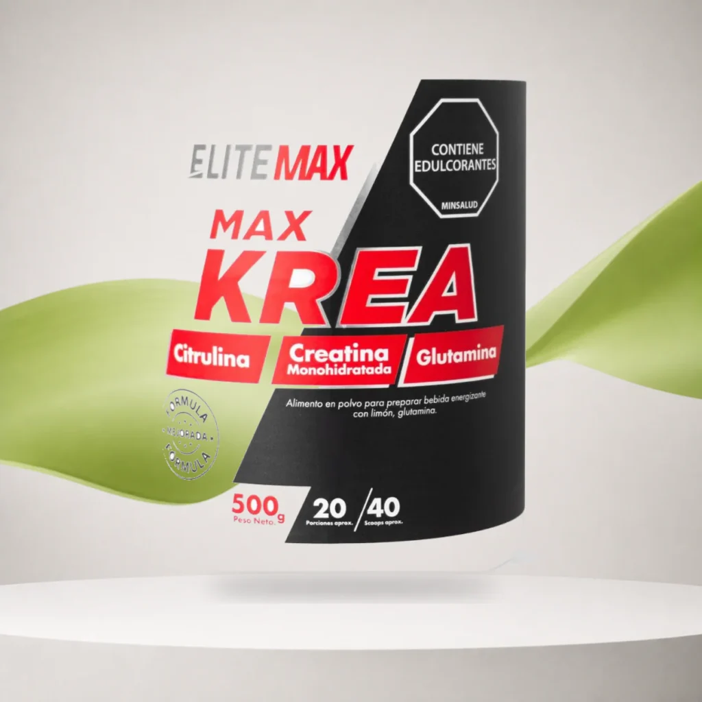 Creatina Max Krea Elitemax 500 gramos