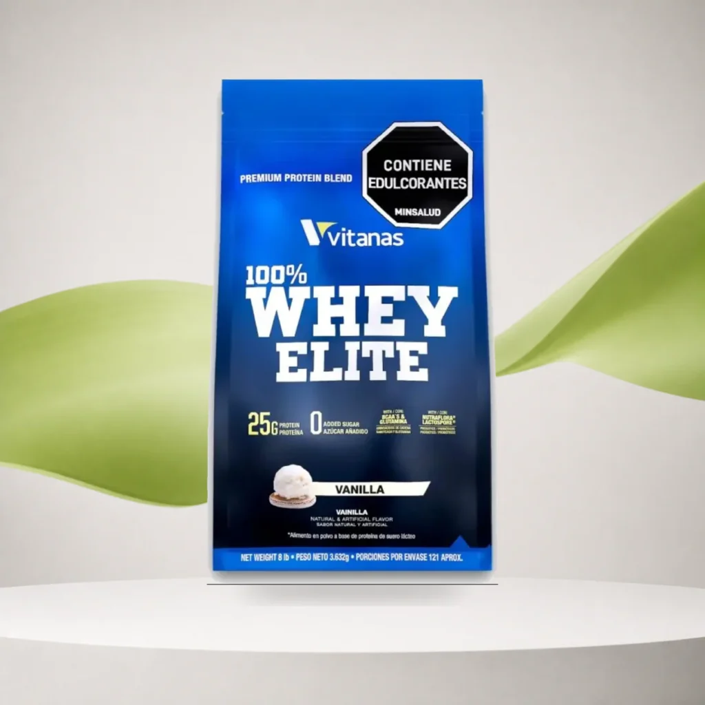 100% Whey Elite 25gr de proteína - 8 Libras Vitanas