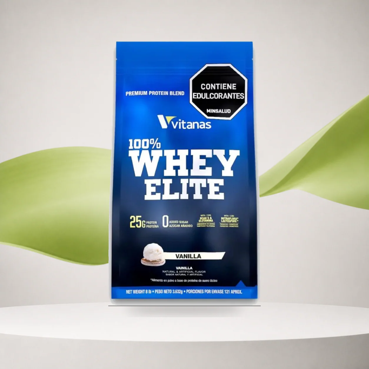 100% Whey Elite 25gr de proteína - 8 Libras Vitanas